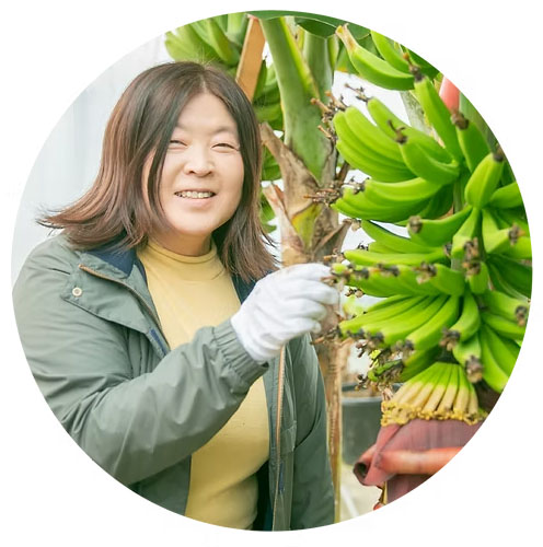 バナナと葡萄 元保育士の情熱が育む「岡山バナナ」難題を解決した上級編講座/斎藤